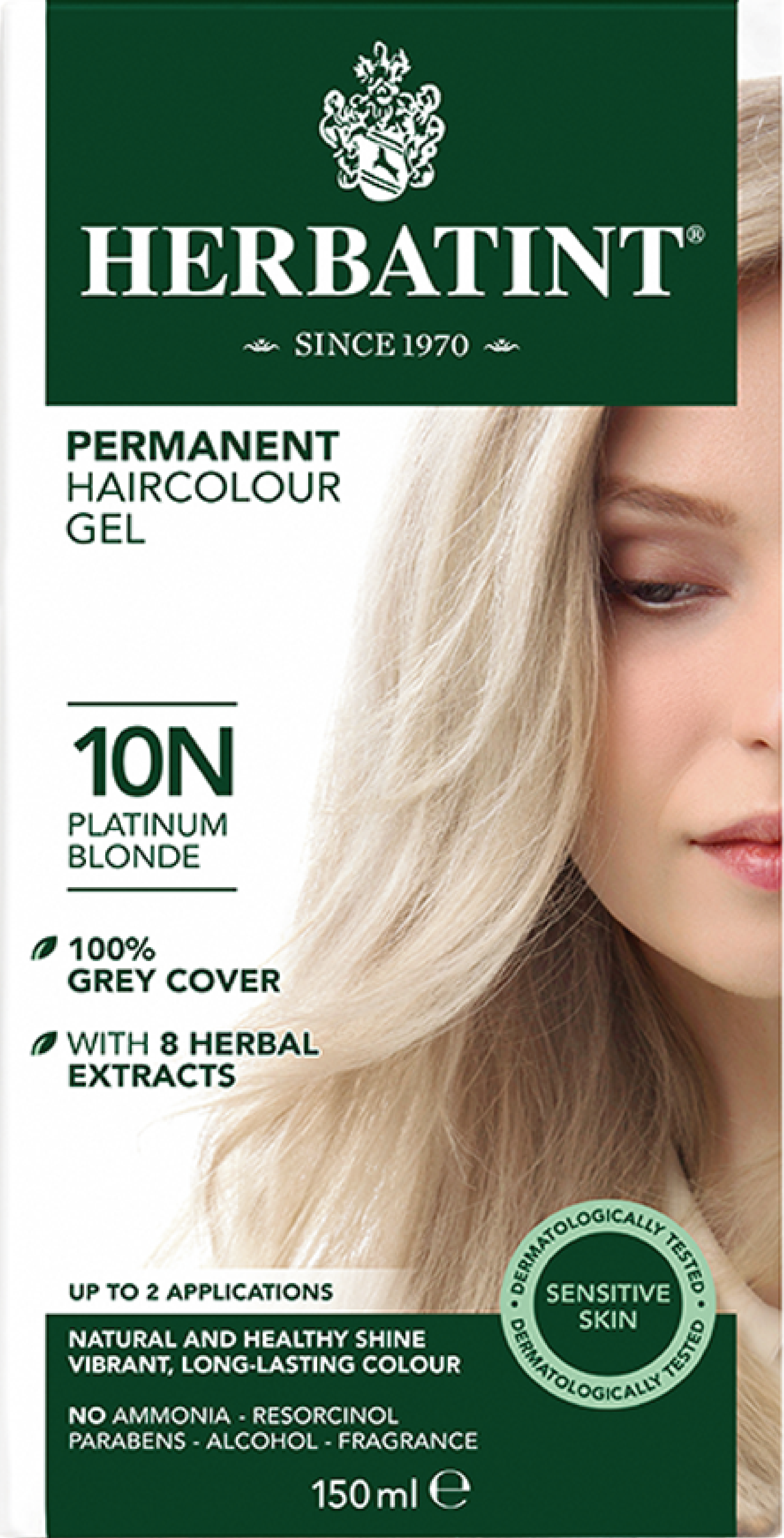 10N - BLOND PLATINAT HERBATINT